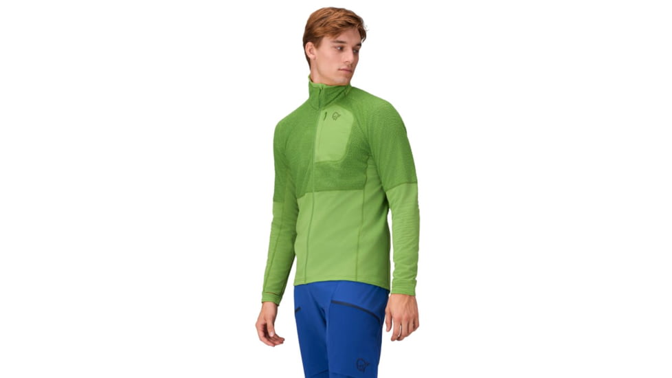 Norrona Lyngen Alpha90 Jacket - Mens, Norrona Green, Extra Large, 2011-18-3397-XL