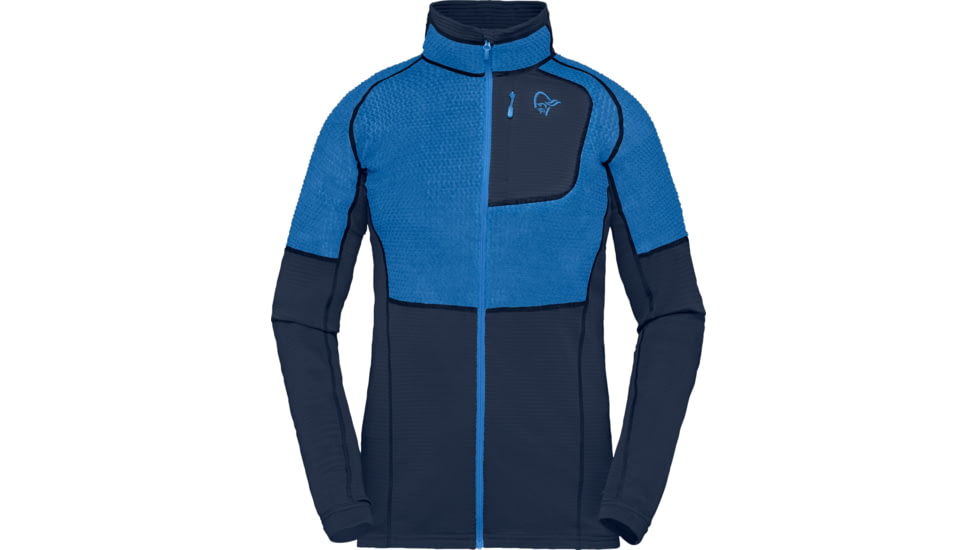 Norrona Lyngen Alpha90 Jacket - Womens, Campanula/Indigo Night, Extra Small, 2047-18-6602-XS