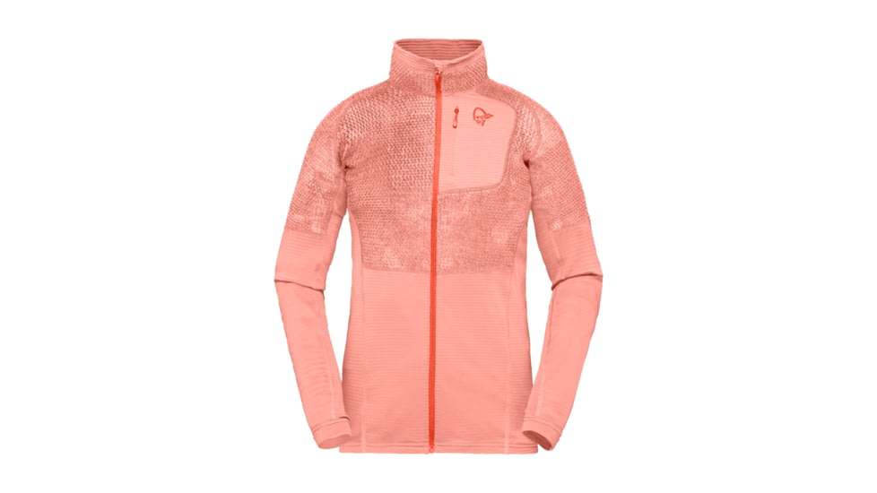 Norrona Lyngen Alpha90 Jacket - Womens, Peach Amber, Large, 2047-18 5654 L