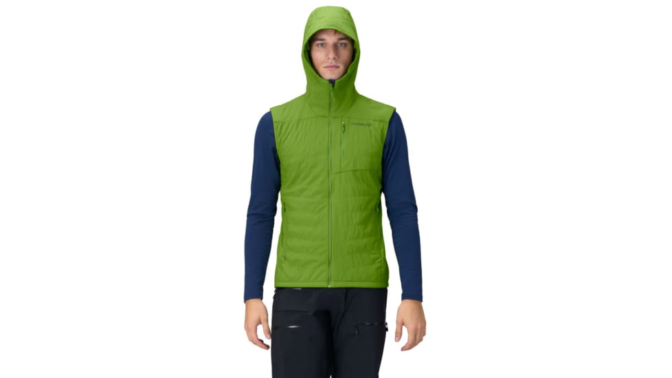 Norrona Lyngen Alpha90 Vest - Mens, Norrona Green, Large, 2036-18-3397-L