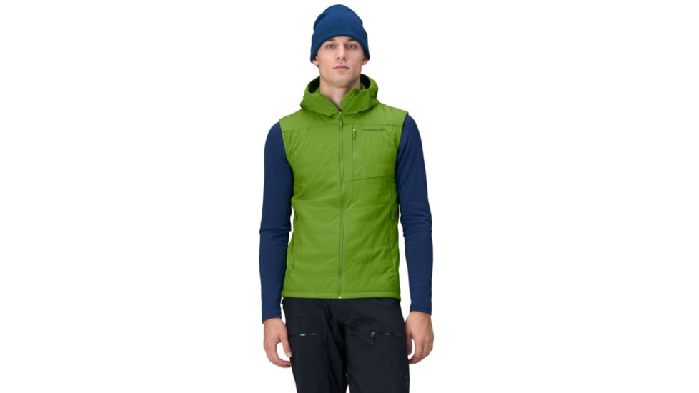 Norrona Lyngen Alpha90 Vest - Mens, Norrona Green, Small, 2036-18-3397-S