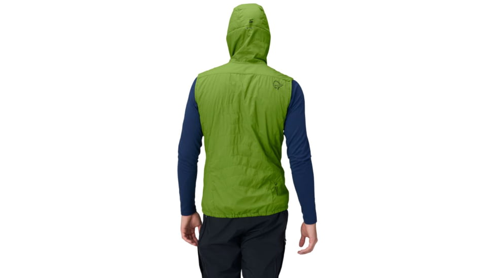 Norrona Lyngen Alpha90 Vest - Mens, Norrona Green, Small, 2036-18-3397-S