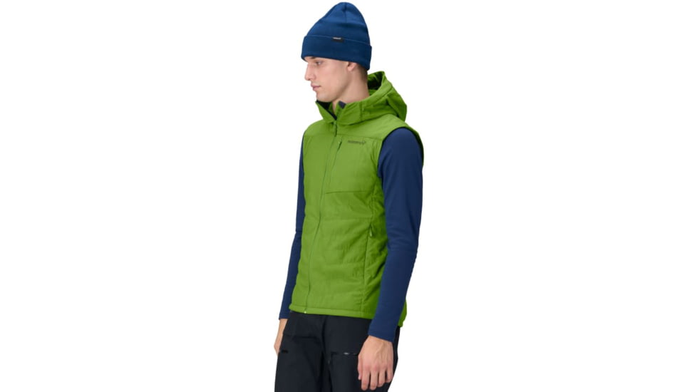 Norrona Lyngen Alpha90 Vest - Mens, Norrona Green, Small, 2036-18-3397-S