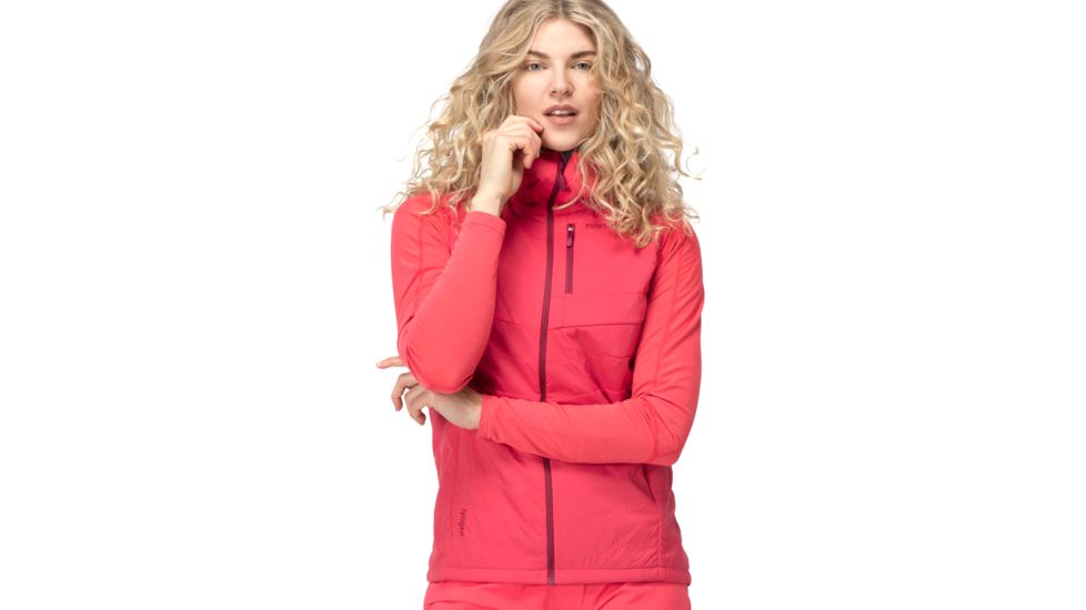 Norrona Lyngen Alpha90 Vest - Womens, Crisp Ruby, Large, 2041-18-1280-L