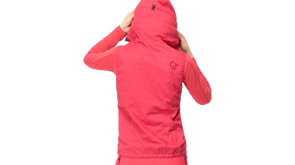 Norrona Lyngen Alpha90 Vest - Womens, Crisp Ruby, Large, 2041-18-1280-L