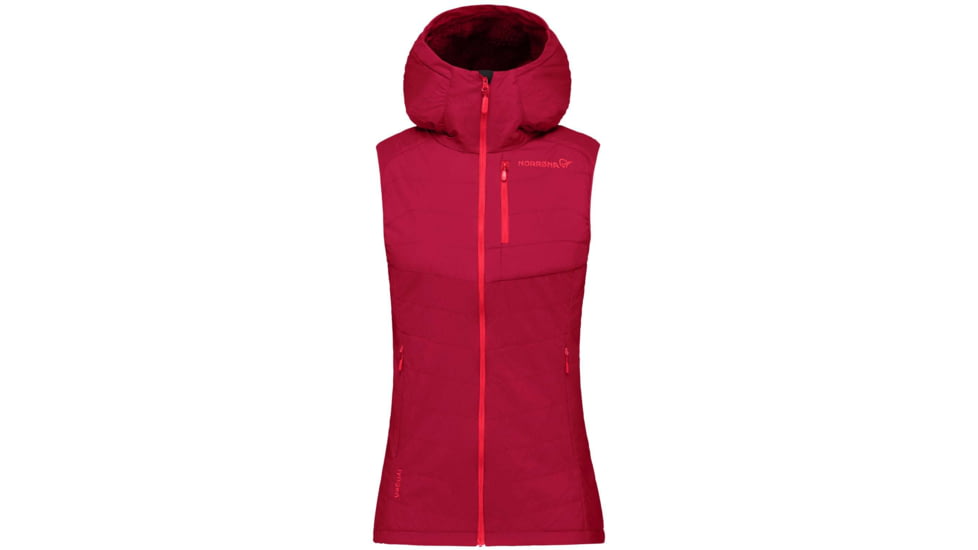 Norrona Lyngen Alpha90 Vest - Womens, Rhubarb, Large, 2041-18-5700-L
