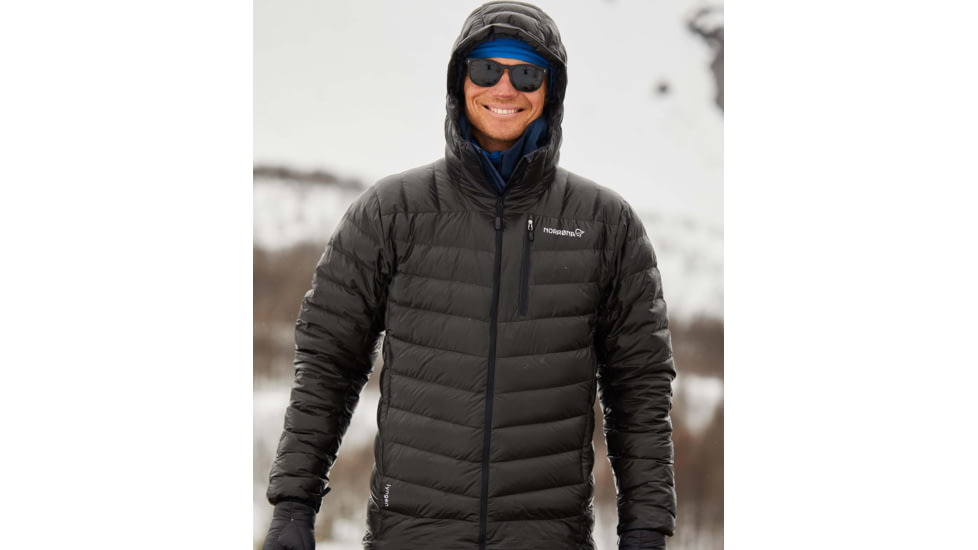 Norrona Lyngen Down750 Mittens, Caviar, Extra Large, 2023-18-7718-XL