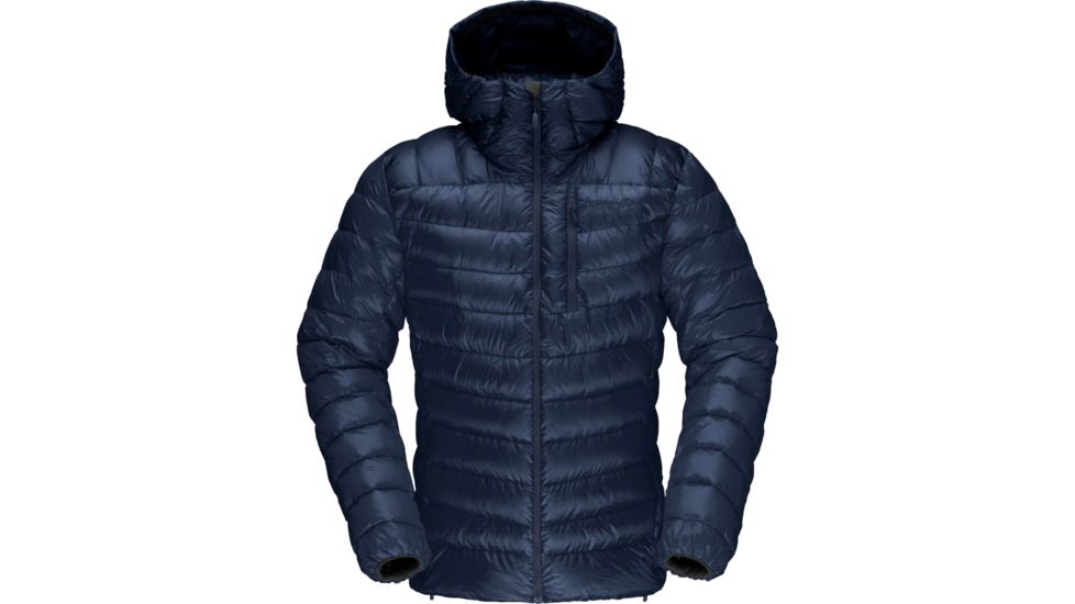 Norrona Lyngen Down850 Hood Jacket - Mens, Indigo Night, Extra Large, 2005-18-2295-XL