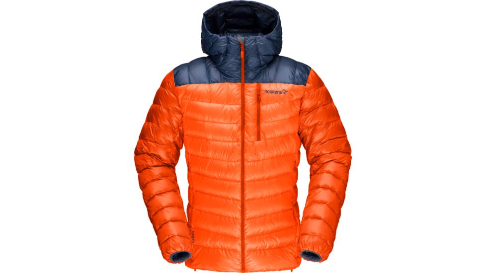 Norrona Lyngen Down850 Hood Jacket - Mens, Rooibos tea, Large, 2005-18-5510-L