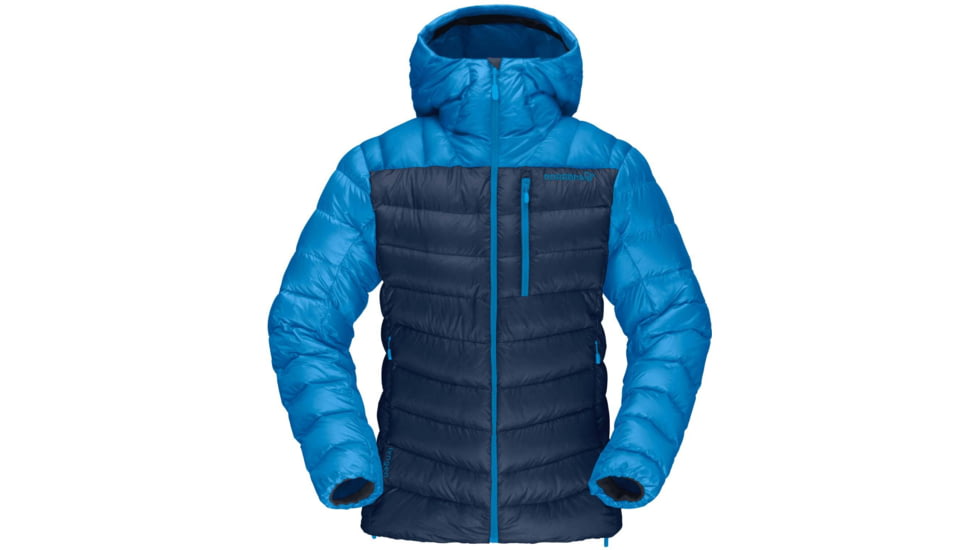 Norrona Lyngen Down850 Hood - Womens, Campanula/Indigo Night, Extra Large, 2005-20-6602-XL