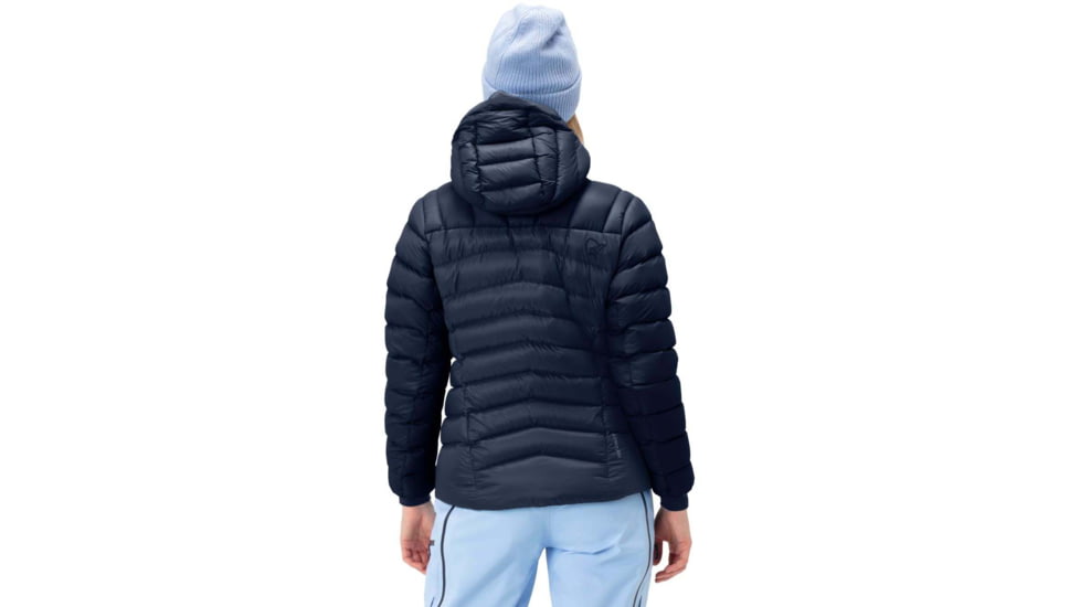 Norrona Lyngen Down850 Hood - Womens, Indigo Night, Small, 2005-20-2295-S