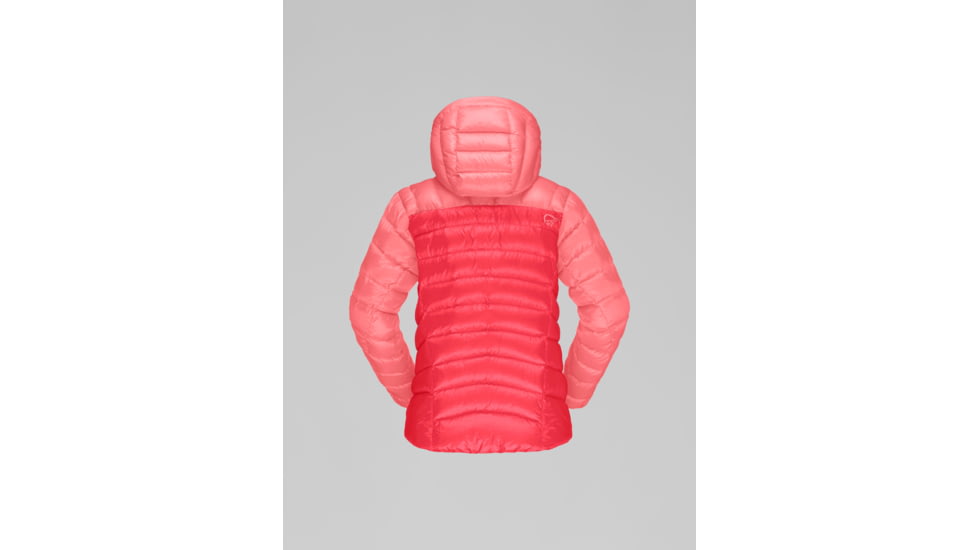 Norrona Lyngen Down850 Hood - Womens, Watermelon, Medium, 2005-20-1261-M