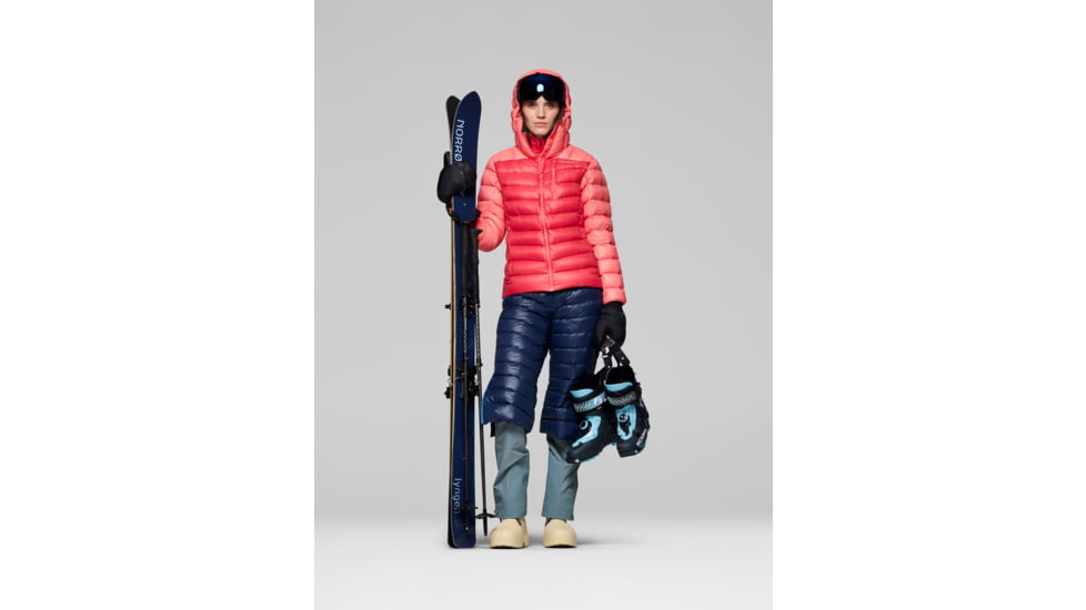 Norrona Lyngen Down850 Hood - Womens, Watermelon, Medium, 2005-20-1261-M