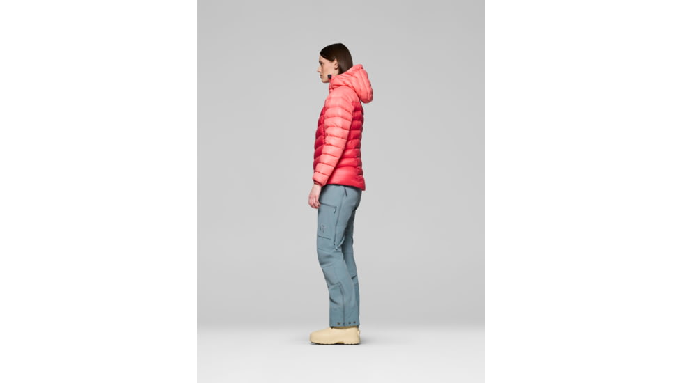 Norrona Lyngen Down850 Hood - Womens, Watermelon, Medium, 2005-20-1261-M