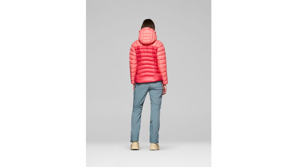 Norrona Lyngen Down850 Hood - Womens, Watermelon, Medium, 2005-20-1261-M