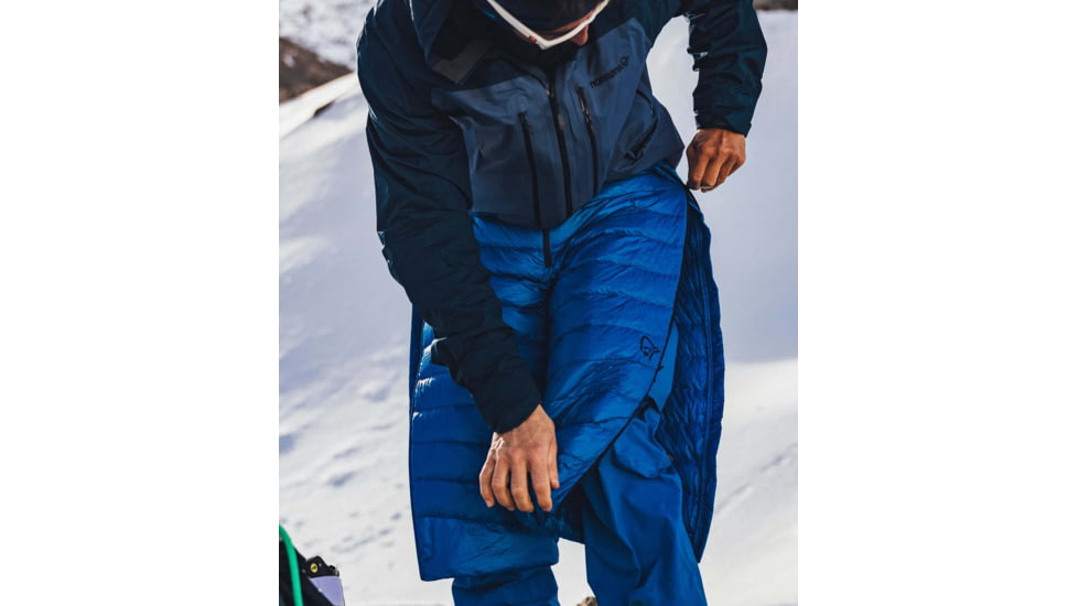 Norrona Lyngen Down850 Knickers - Mens, Indigo Night, Small, 2006-20-2295-S