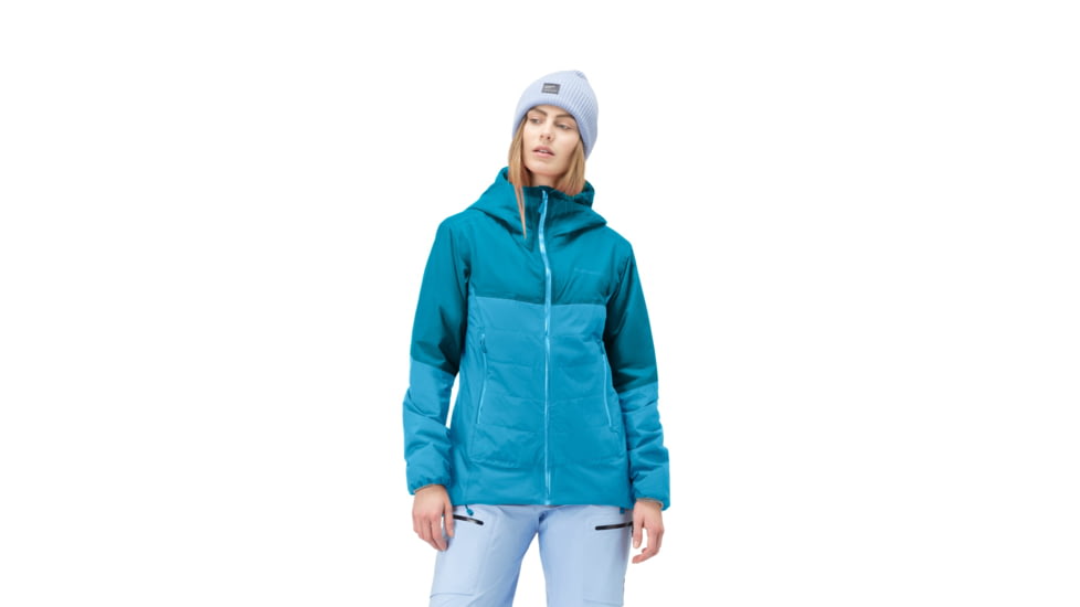 Norrona Lyngen Dri2 Thermo60 Jacket - Womens, Aquarius/Hawaiian Surf, Small, 2013-21 2377 S