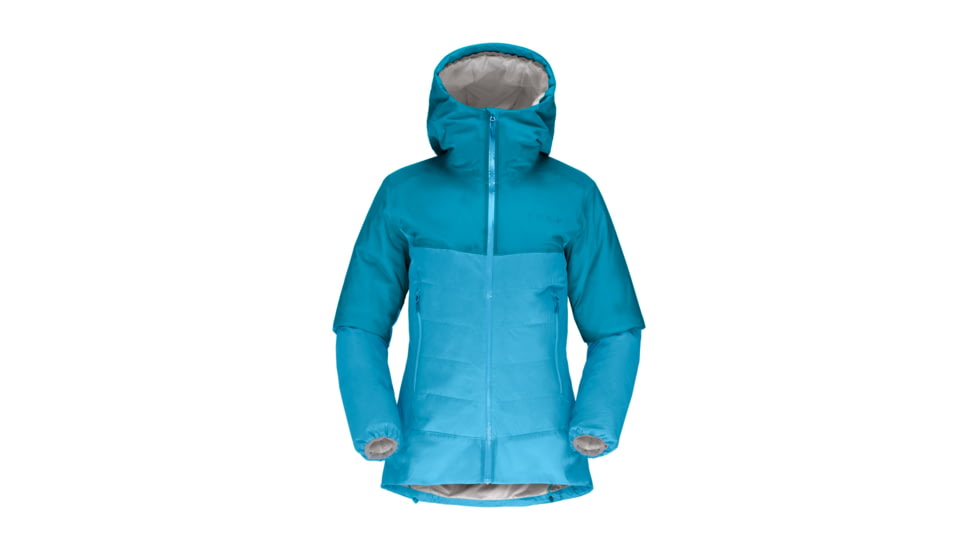 Norrona Lyngen Dri2 Thermo60 Jacket - Womens, Aquarius/Hawaiian Surf, Small, 2013-21 2377 S