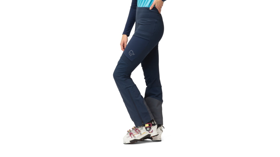 Norrona Lyngen Equaliser Stretch Tights - Womens, Indigo Night, Medium, 2017-22 2295 M