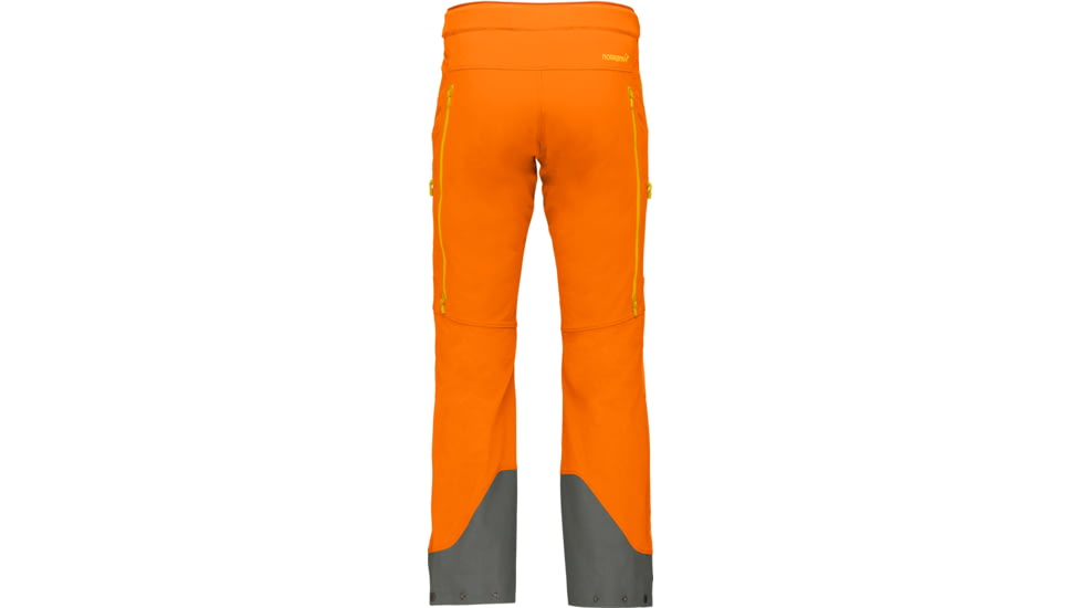 Norrona Lyngen Flex1 Pants - Mens, Orange Popsicle/Castor Grey, Extra Large, 2004-21-5554-XL