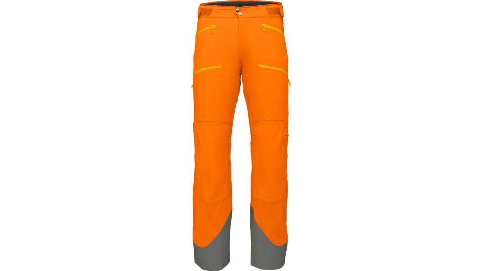 Norrona Lyngen Flex1 Pants - Mens, Orange Popsicle/Castor Grey, Extra Large, 2004-21-5554-XL