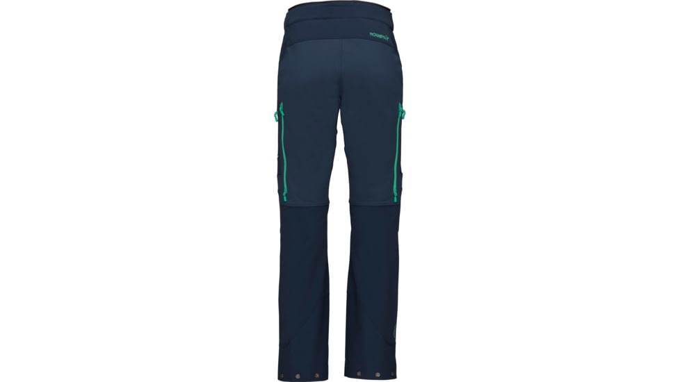 Norrona Lyngen Flex1 Pants - Womens, Indigo Night/Arcadia, Extra Small, 2018-21-2348-XS