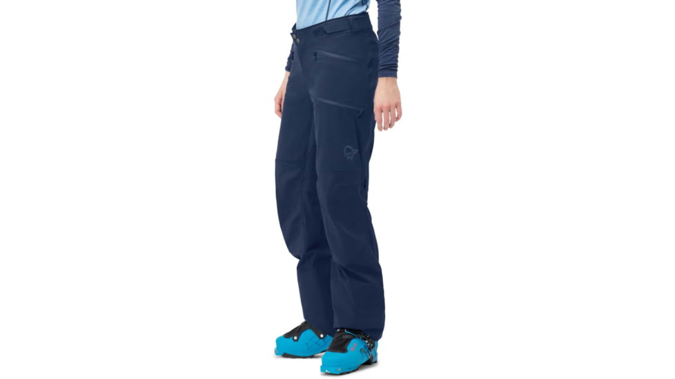 Norrona Lyngen Flex1 Pants - Womens, Indigo Night, L, 2018-21-2295-L