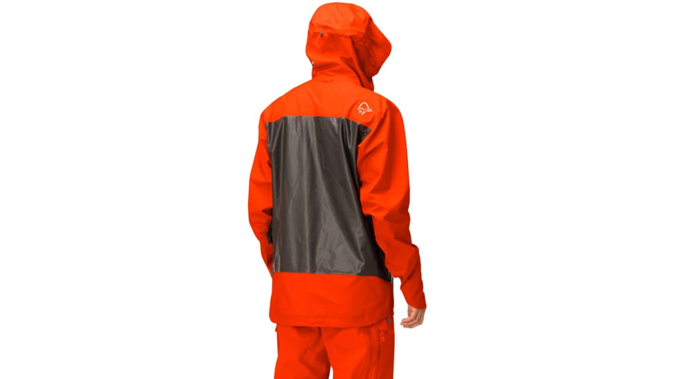 Norrona Lyngen Gore-Tex Active Jacket - Mens, Arednalin/Peat, M, 2016-22-5648-M
