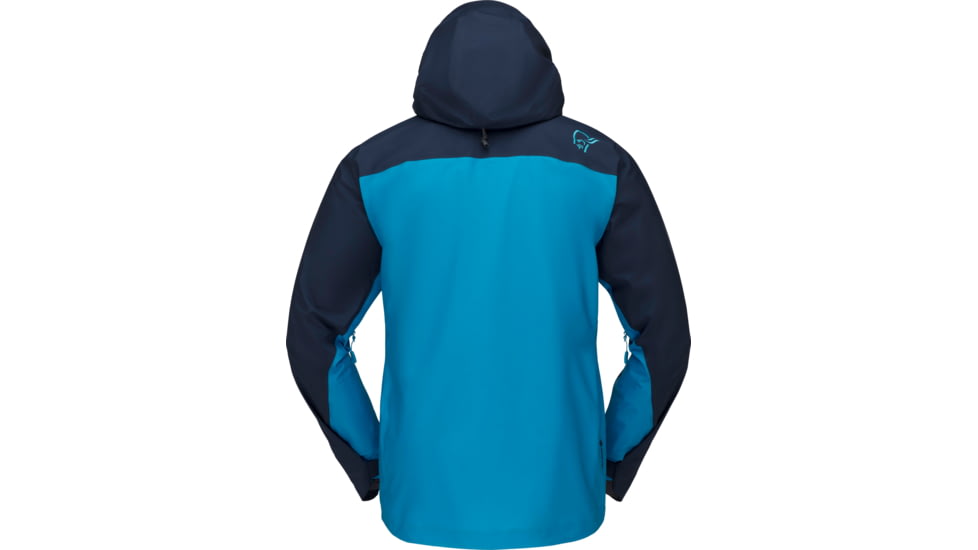 Norrona Lyngen Gore-Tex Jacket - Mens, Indigo Night/Hawaiian surf, Extra Large, 2006-21-7911-XL