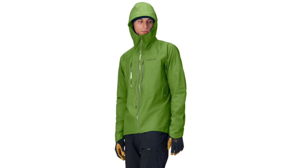 Norrona Lyngen Gore-Tex Jacket - Mens, Norrona Green, Small, 2024-24-3397-S