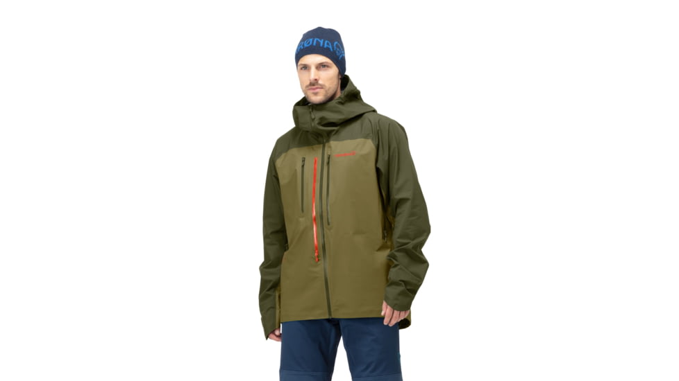 Norrona Lyngen Gore-Tex Jacket - Mens, Olive Drab/Olive Night, Small, 2006-21 3908 S