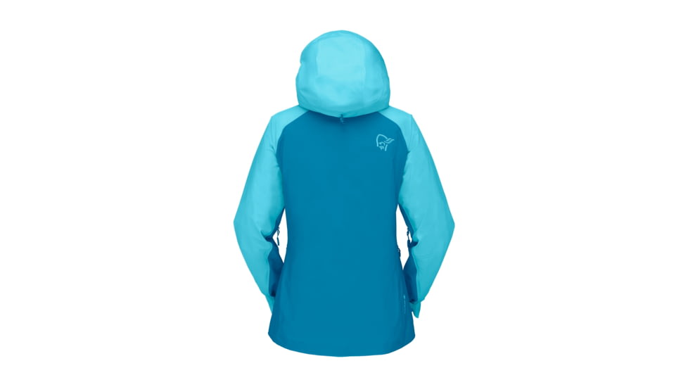 Norrona Lyngen Gore-Tex Jacket - Womens, Aquarius/Hawaiian Surf, Medium, 2014-21 2377 M