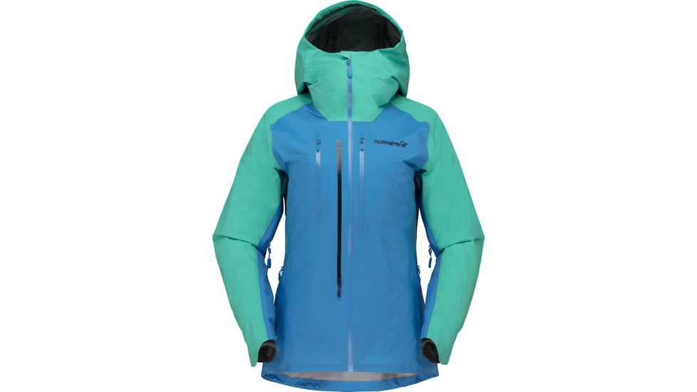 Norrona Lyngen Gore-Tex Jacket - Womens, Arcadia/Campanula, Small, 2014-21-1173-S