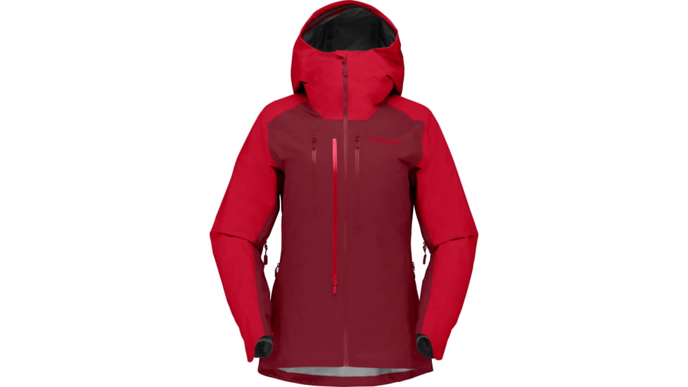 Norrona Lyngen Gore-Tex Jacket - Womens, True Red/Rhubarb, Large, 2014-21-5702-L