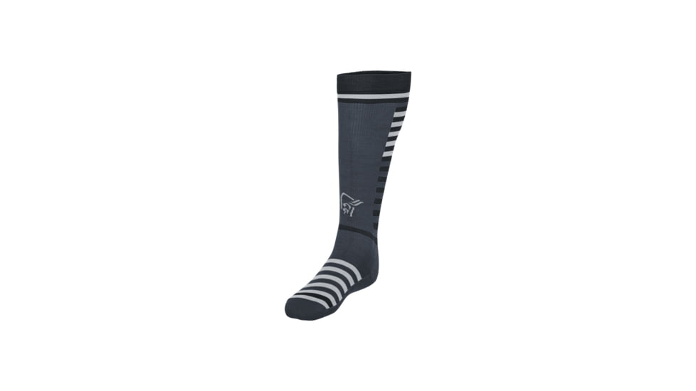 Norrona Lyngen Lightweight Merino Long Socks, Cool Black, 37-39, 2001-17-7760-37-39