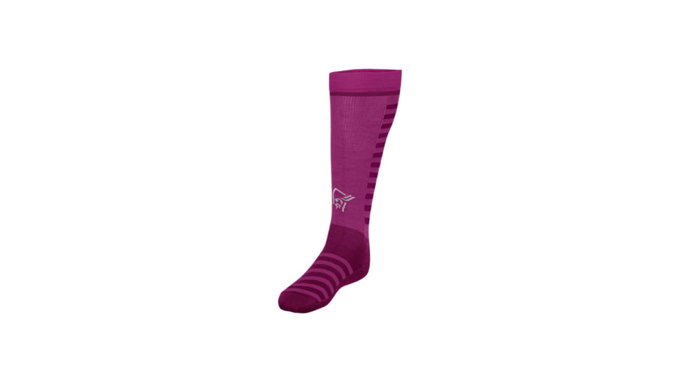 Norrona Lyngen Lightweight Merino Long Socks, Festival Fuchsia, 43-45, 2001-17-1180-43-45