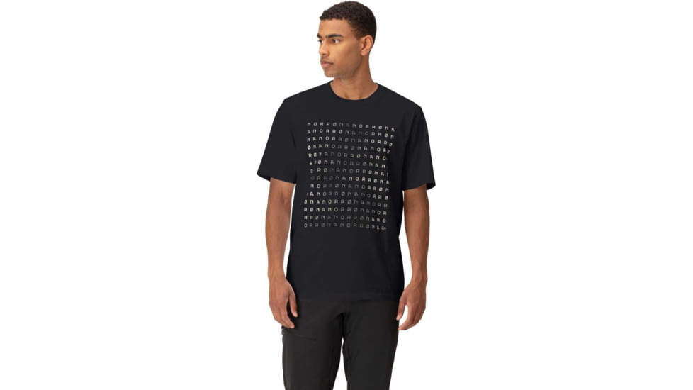 Norrona Matrix T-Shirt - Mens, Caviar Black, Large, 3402-23 7718 L