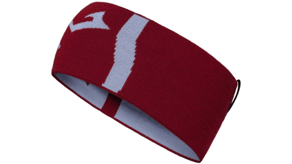 Norrona Mega Logo Headband, Rhubarb, One Size, 3414-18-5700-ONE SIZE