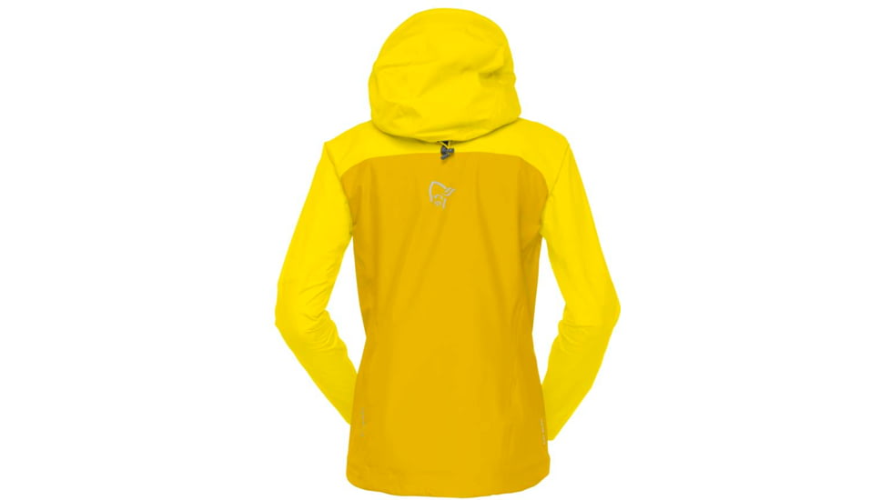 Norrona Falketind Gore-Tex Jacket - Women's, Large, Blazing Yellow/Sulphur, 1804-21 5655 L