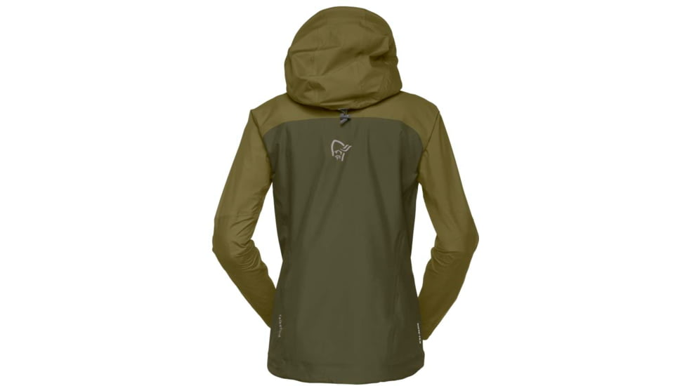 Norrona Falketind Gore-Tex Jacket - Women's, Large, Olive Drab/Olive Night, 1804-21 3908 L