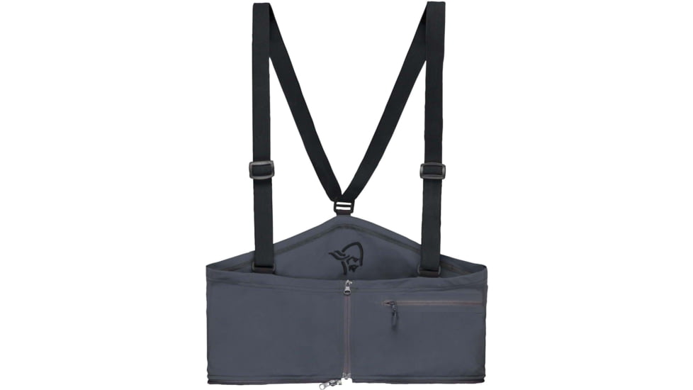 Norrona Mountaineering Bib - Women's, Ebony, Large, 2050-18-8830-L