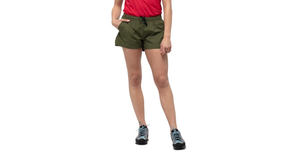 Norrona Norrna Loose Shorts - Womens, Olive Night, Medium, 7042698426888