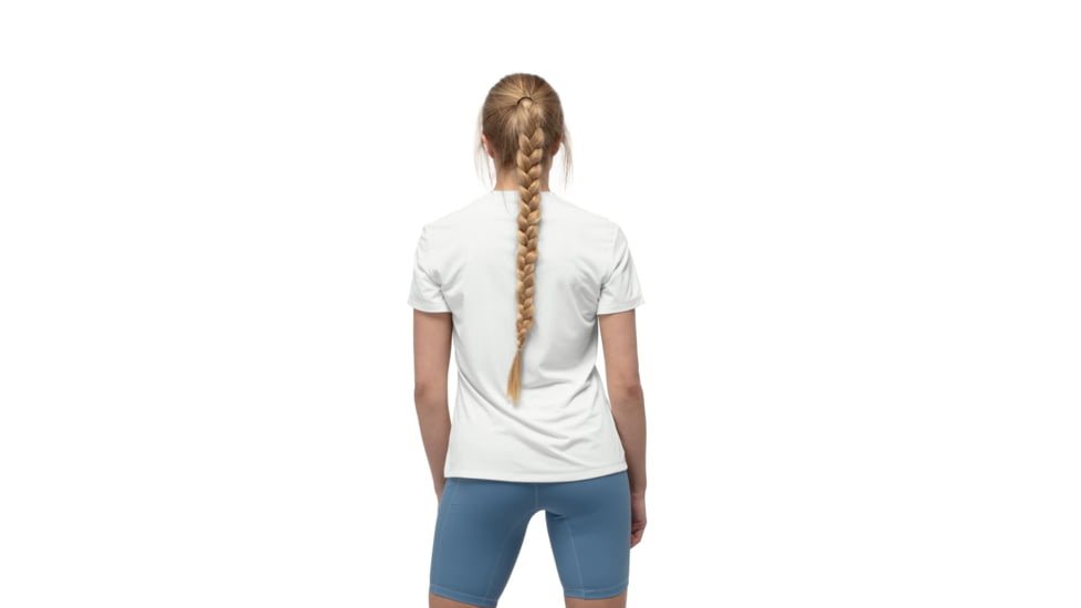 Norrona Norrna Tech T-Shirt - Womens, Snowdrop, Small, 7042698426802