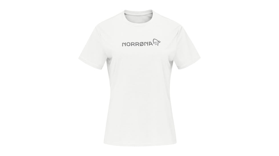Norrona Tech Norrona T-Shirt - Women's, Snowdrop, Small, 5228-21 9940 S