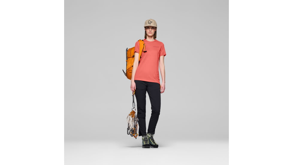 Norrona Falketind EqualiserUll Short Sleeve Shirt - Womens