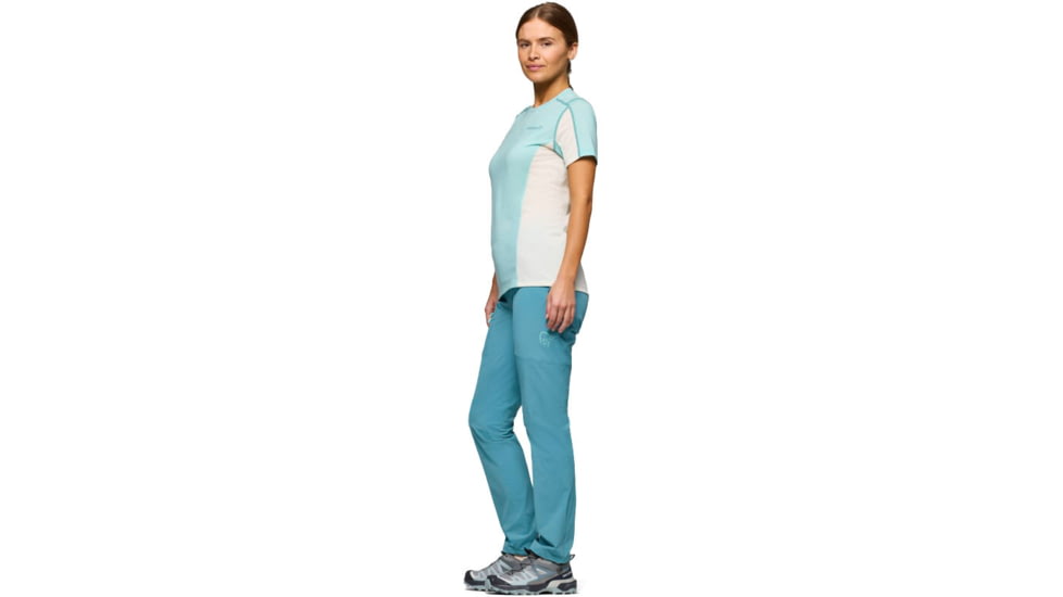 Norrona Falketind EqualiserUll Short Sleeve Shirt - Womens