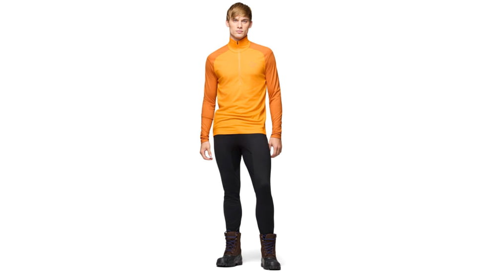 Norrona Femund Pureull Zip Neck Top - Mens