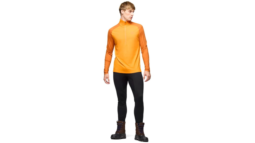 Norrona Femund Pureull Zip Neck Top - Mens