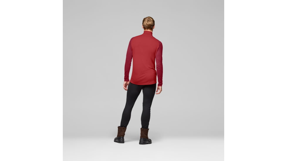Norrona Femund Pureull Zip Neck Top - Mens