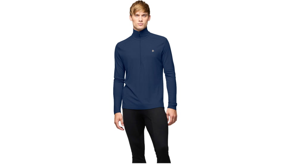 Norrona Femund Pureull Zip Neck Top - Mens